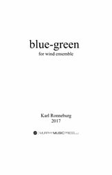 Blue Green Concert Band sheet music cover